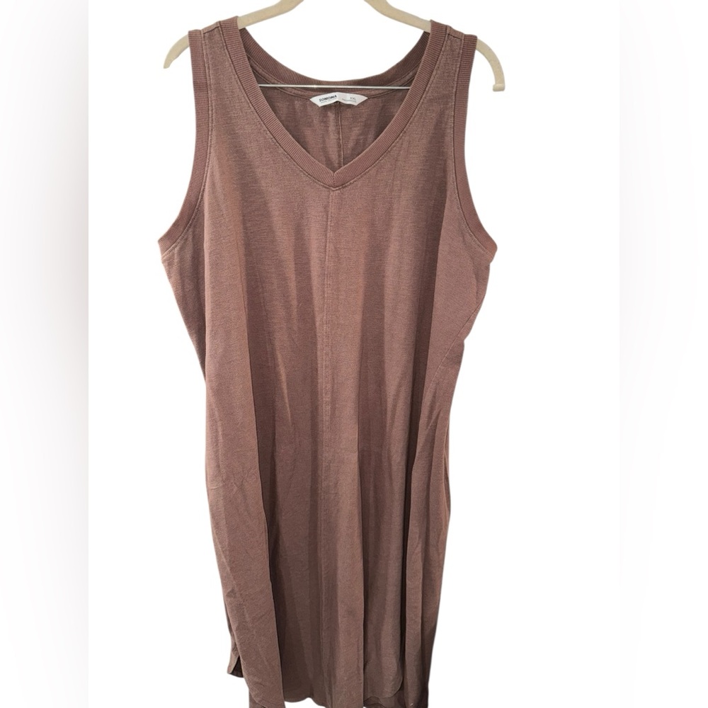 ✨ 5/$30 ✨ Sonoma V-Neck T-shirt Dress